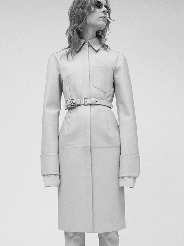 FF20FW0291] SPORTMAX コート グレー系 38 スポーツマックス｜ファッション
